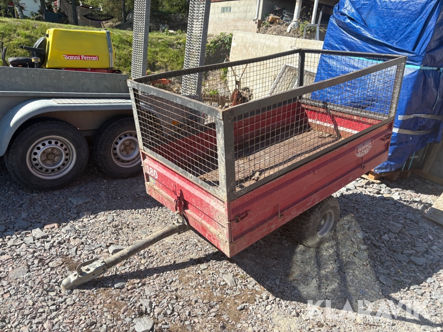 ATV släp med tipp Siro Vagnen