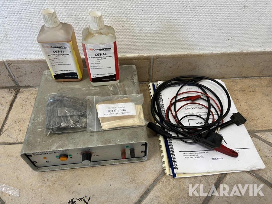 Etsningsutrustning Schilling Signomat S2