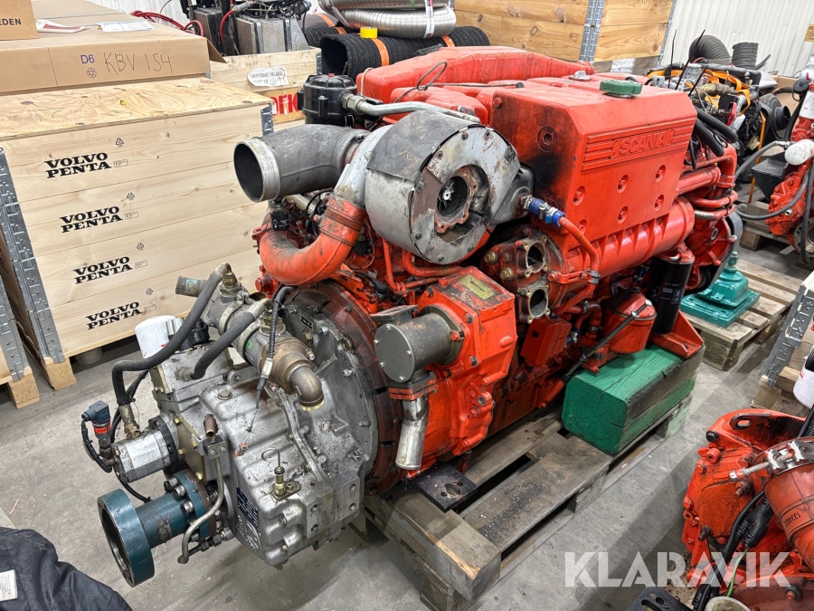 Motor Scania DI 12 59 med backslag