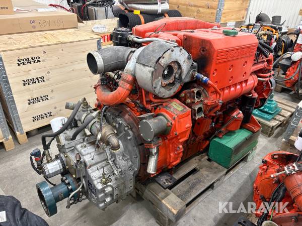 Motor Scania DI 12 59 med backslag
