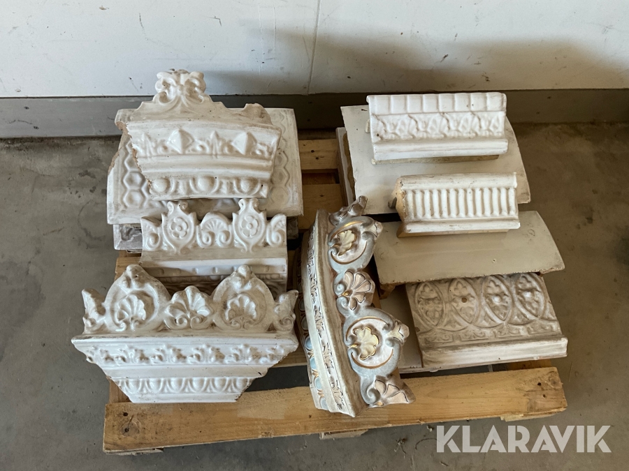 Delar till kakelugnar