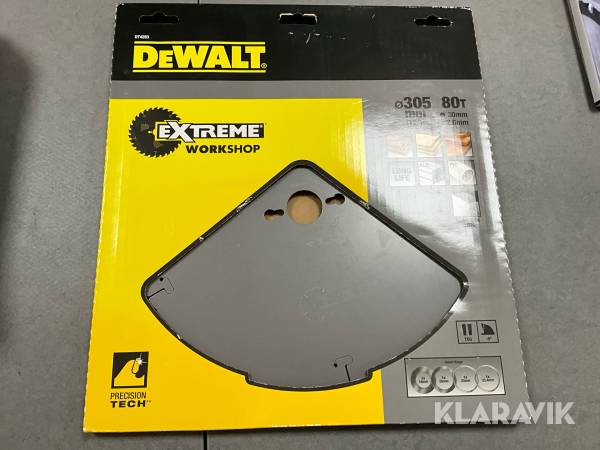 Sågklinga Dewalt 305x30mm 80t 2,6mm Extreme