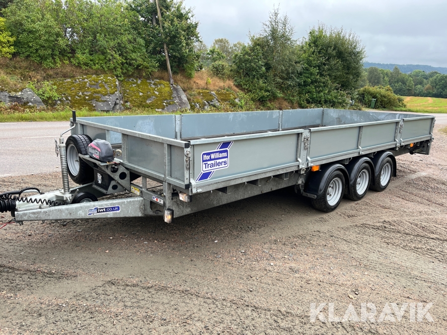 Personbilssläp Ifor williams LM187G3
