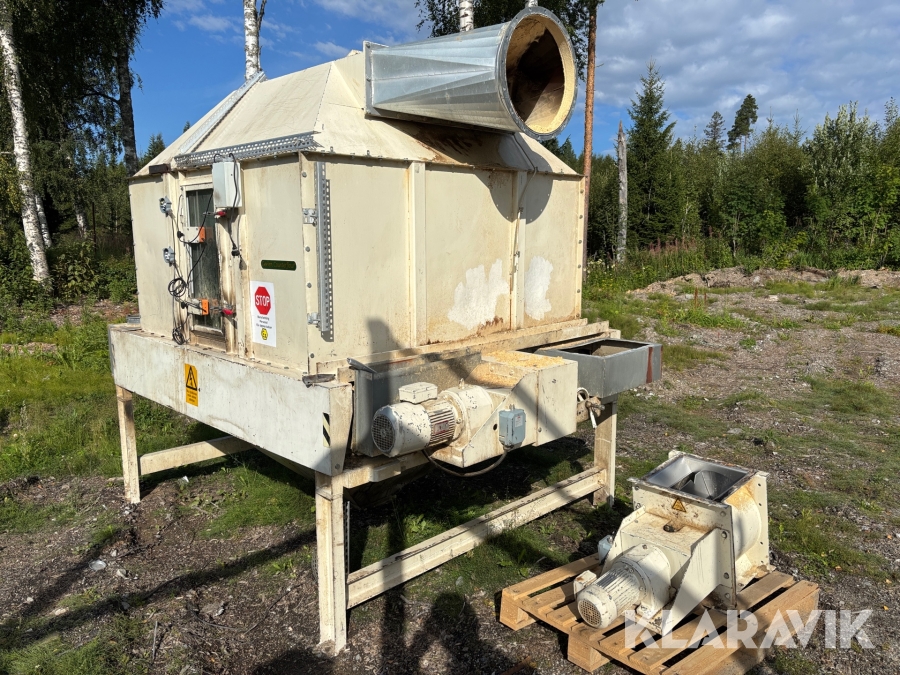 Pelletskylare Geelen Counterflow VK-serien med cellmatare