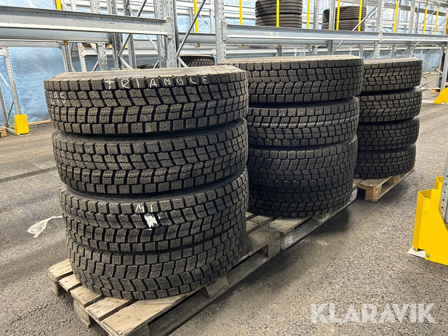 Lastbilsdäck Regummerat Olika Stommar MS6 295/80R22,5  12 st