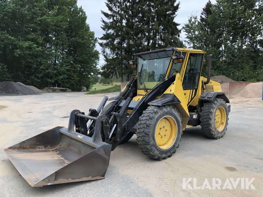 Lastmaskin Wille 645 med tillbehör