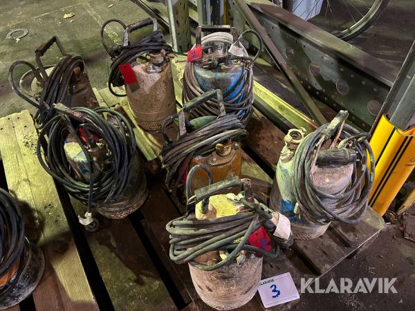 Millimeterpumpar Tsurumi LB-480 7 st