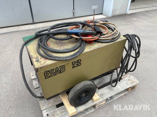 Svets ESAB Lhd630 med kolbågetillsats