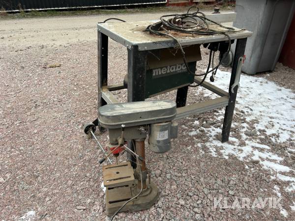 Bordsåg och borrmaskin Metabo