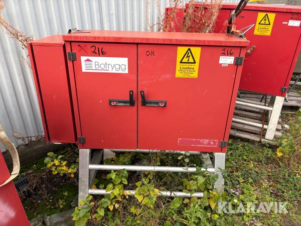 Elcentral Bygg-ström 250Amp