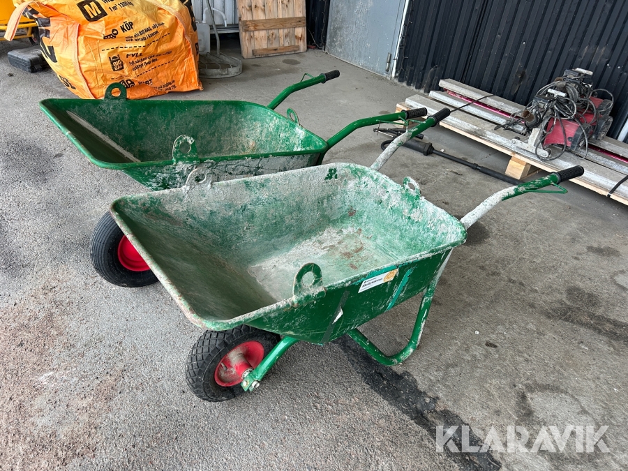 Skottkärror Hörby Bruk Murbrukskärra B35 2 st