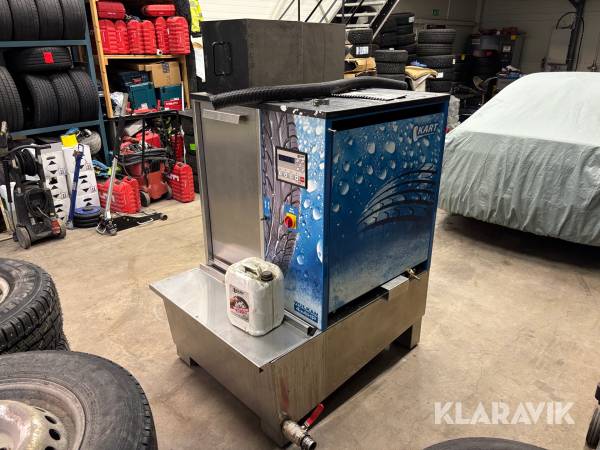 Hjultvättmaskin Kart Wheel washer wulkan 4x4HP