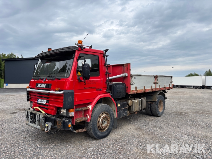 Lastbil Scania P113 med tipp