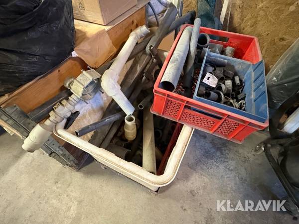 Diverse rördelar PVC/PP