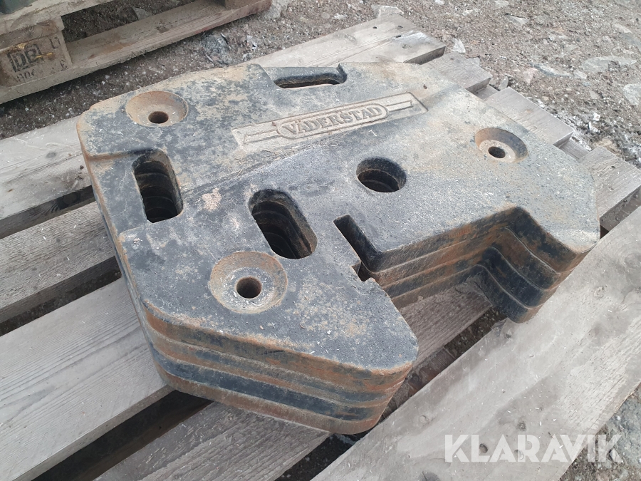 Vikter Väderstad 40kg / st