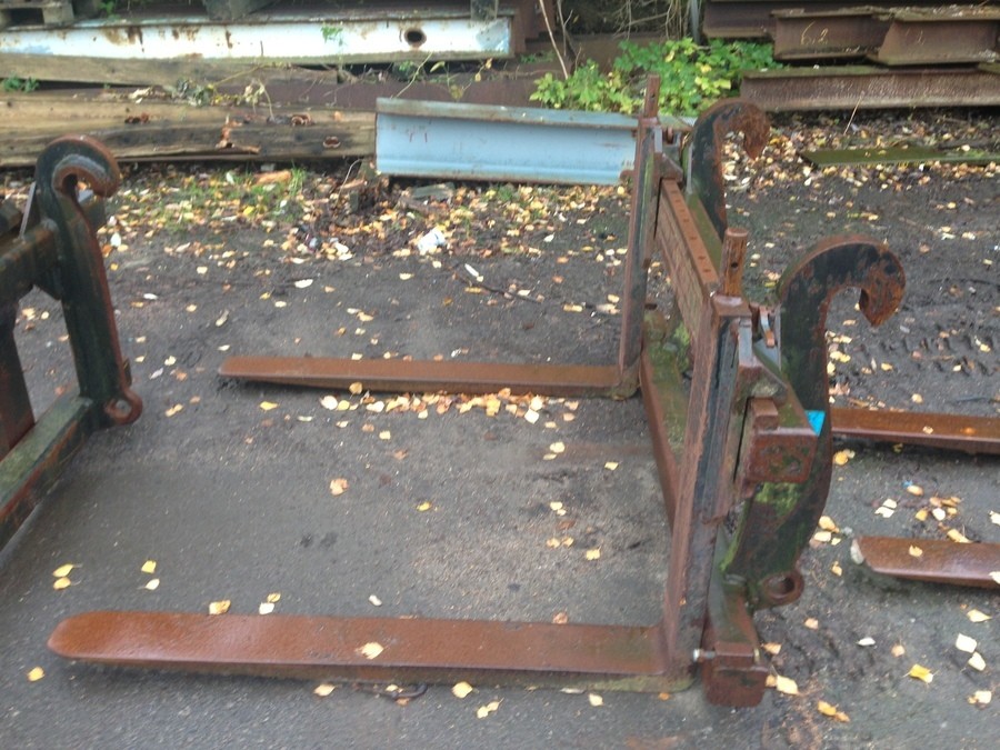 Pallgaffel Gaffel Stora BM-fästet