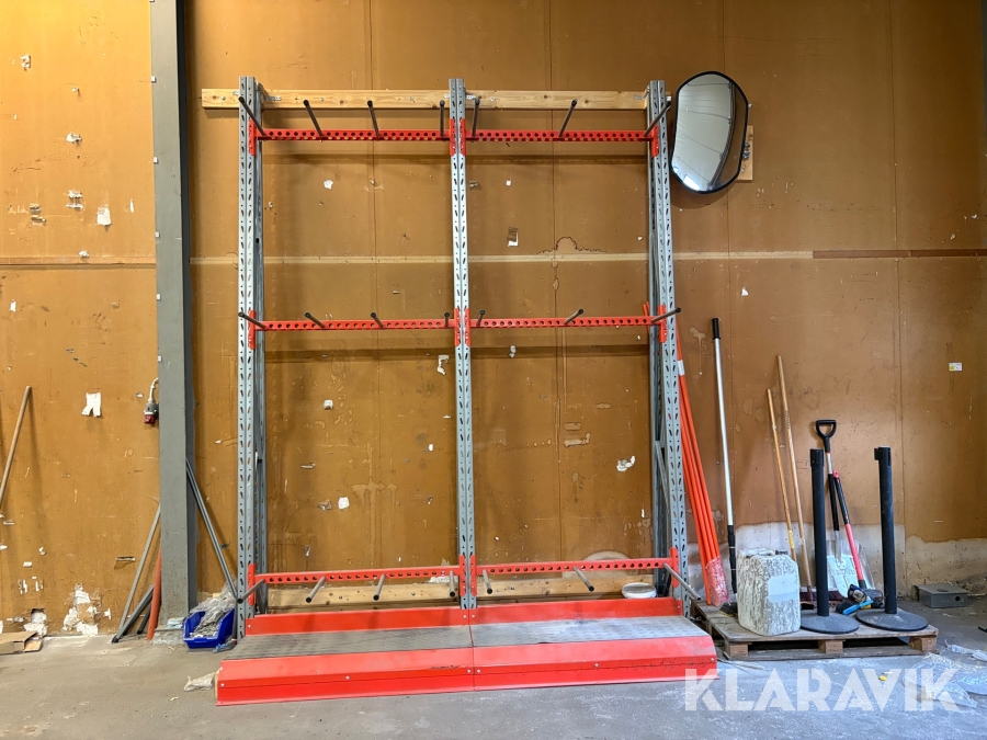 Listställ för stående lager