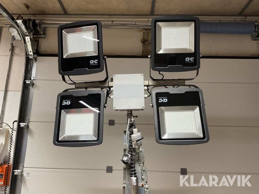 Belysningsmast Generac Tower light LED