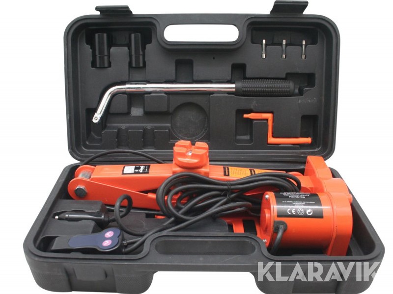 Saxlyft låg lyftande som drivs av 12v