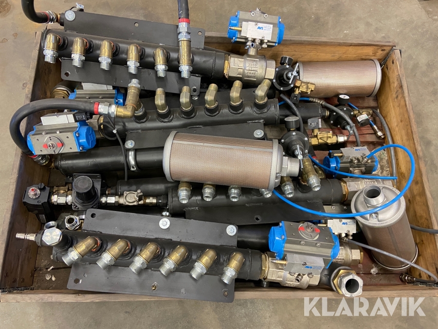 Pneumatikventiler 6 st