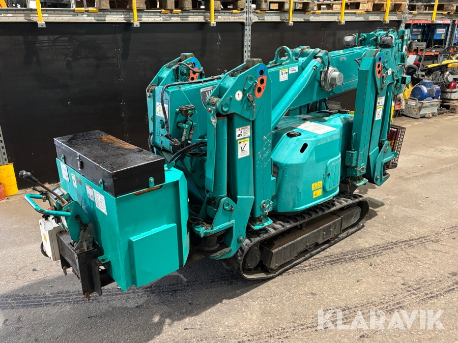 Minikran Maeda MC-285C Diesel & Eldrift och fjärrstyrd