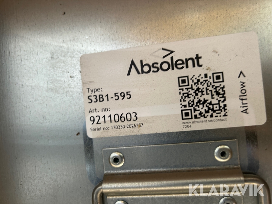 Oljedimsavskiljare Absolent