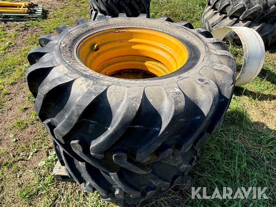 Twindäck med fälg 2st