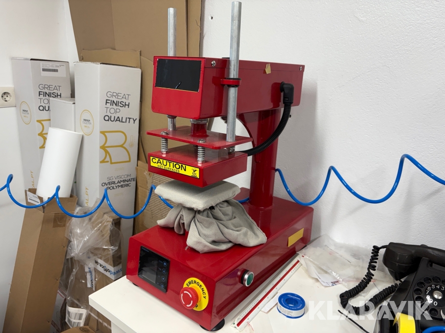 Värmepress Heat Press Machine PJXHB1015 för hattar