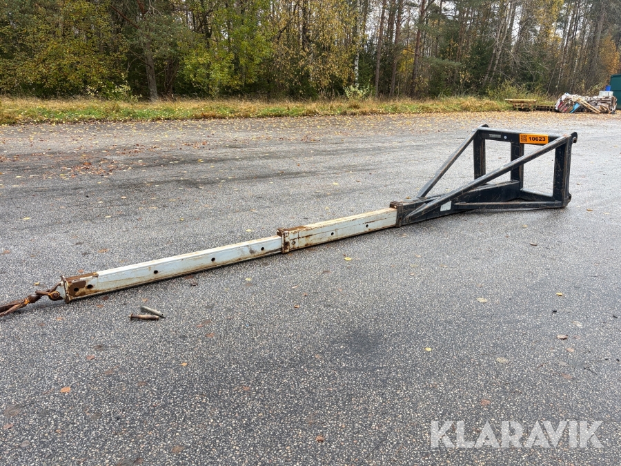 Kranarm Thorens I Kil 5 m, 4 ton