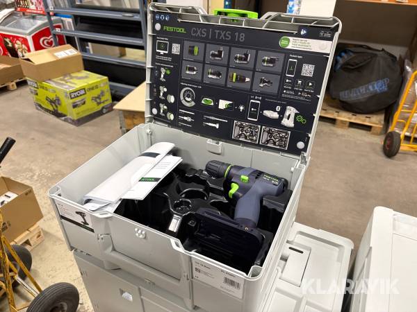 Borrmaskin Festool TXS 18-Basic
