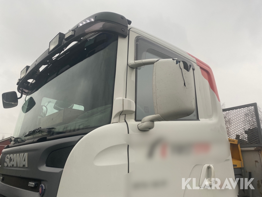 Lastbil med kran och kompressor Scania R310 4x2