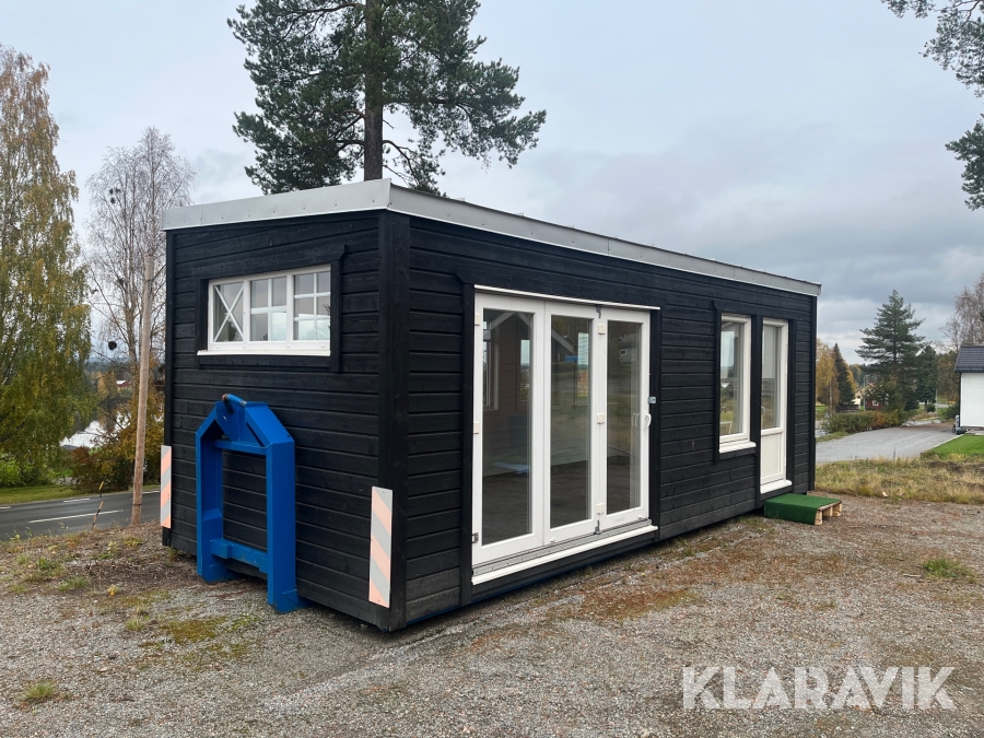 Attefallshus   på lastväxlarram