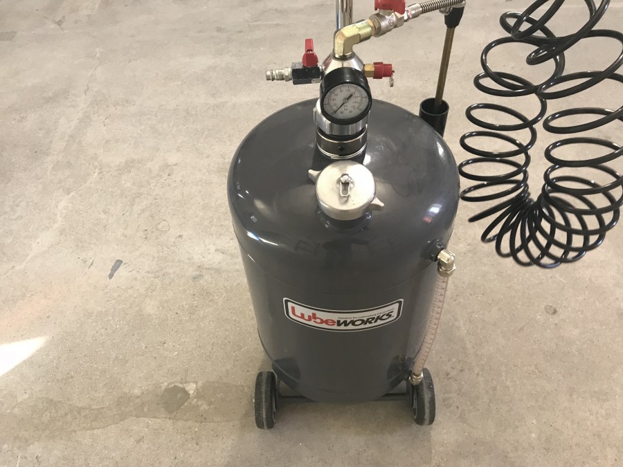 Avfettningsspruta Ny