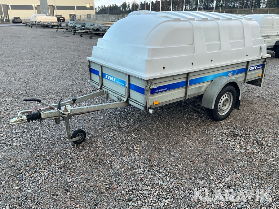 Personbilssläp Tikitreiler CP275-RB med tipp