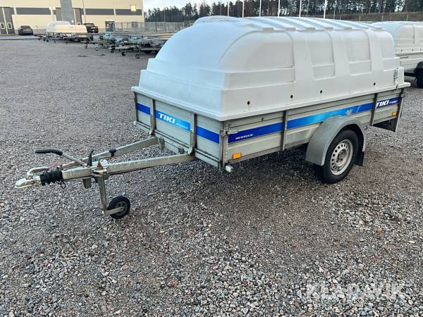 Personbilssläp Tikitreiler CP275-RB med tipp