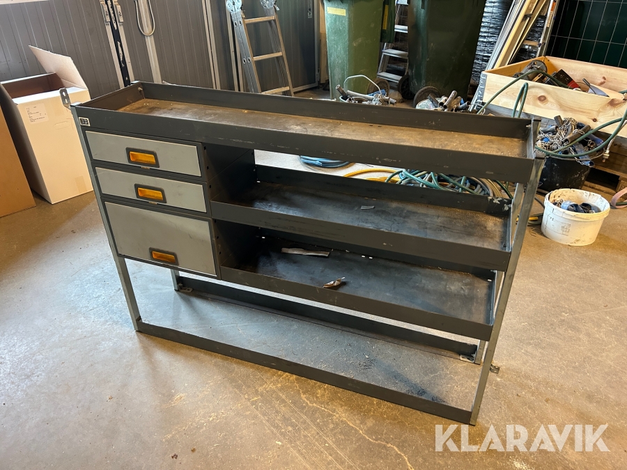 Skåpsinredning till skåpbil Bob System 2st