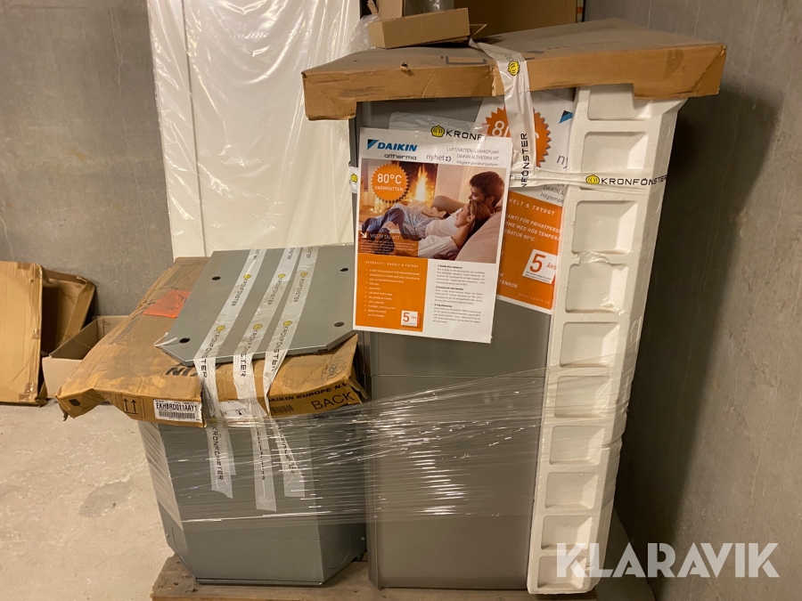 Värmepump Daikin EKHTS200A / EKHBRD011AAY1 Luft/Vatten