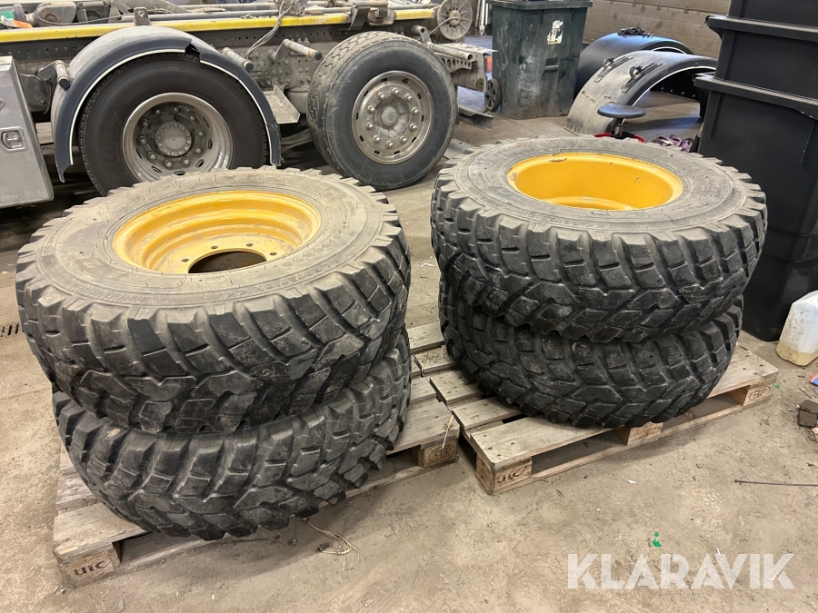 Däck & fälg till Cat 908 Nokian TRI 2 360/80R20