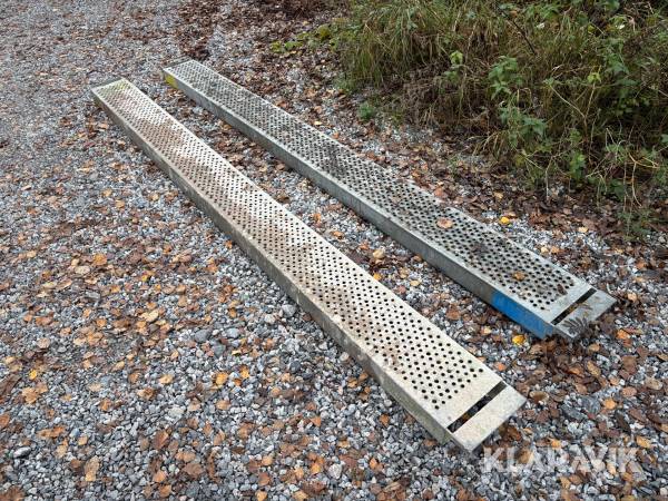 Stålplank Haki 3 x 0,23 m 2 st