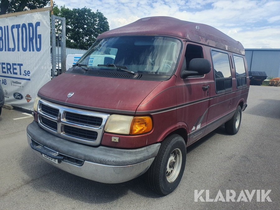 Dodge Van Dodge RAM 1500 Conversion van lastbilsregistrerad påbörjad campinginredning