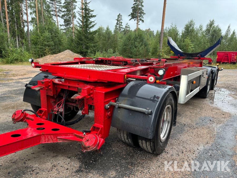 Släp Kilafors 30 ton Lastväxlarvagn med tipp Lavett