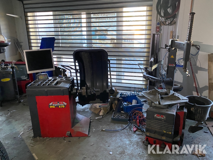 Däckmaskin & Balanseringsmaskin M&B Engineering WB 670 - TC 322 