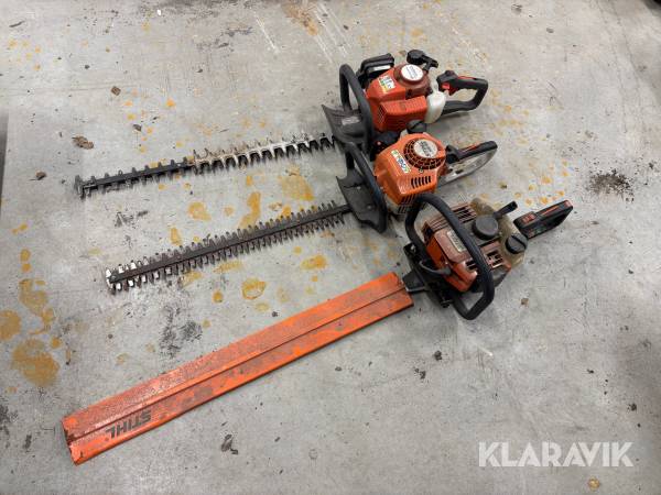 Häcksaxar Stihl / Husqvarna HS 80/HS 45/226HD75S 3st