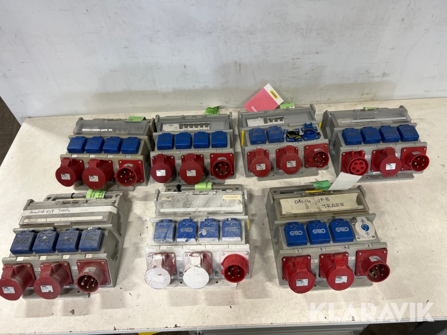 Defekta / trasiga Undercentraler Garo Ugbl 416/ 432