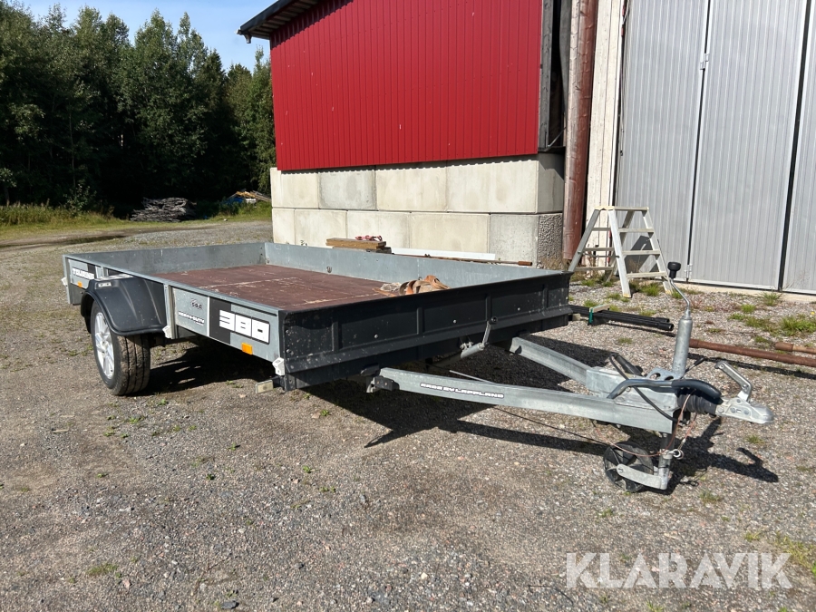 Personbilssläp North Grade 4P Touring 380 TX