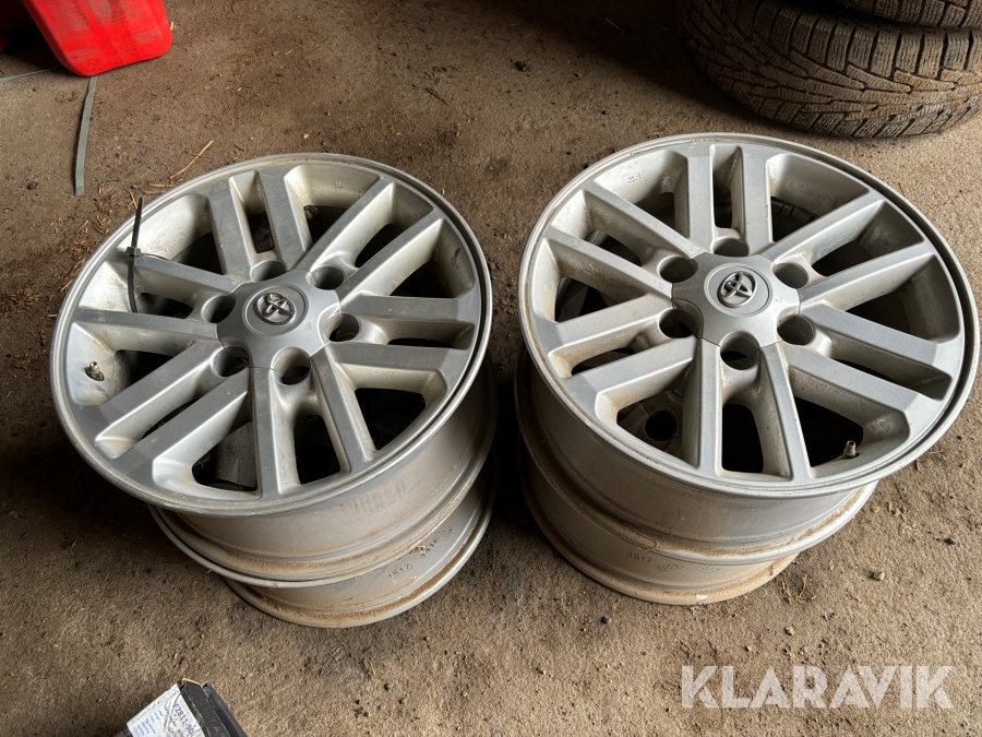 Fälgar till Toyota Hilux 17 tums 4 st