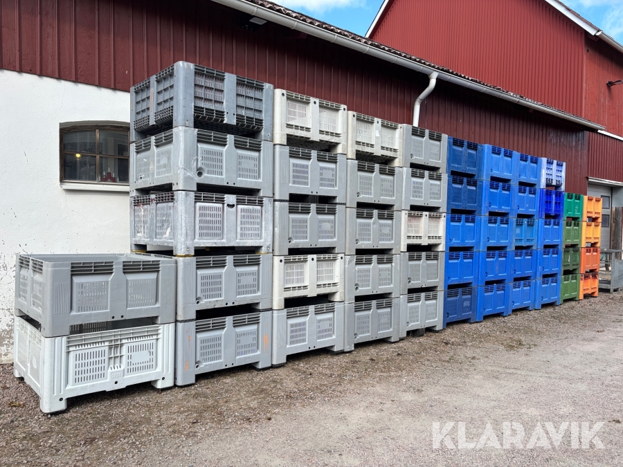 Plastbackar Schoeller Allibert 50st.