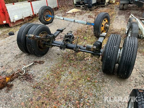 Hjulaxel till kärra BPW 9ton