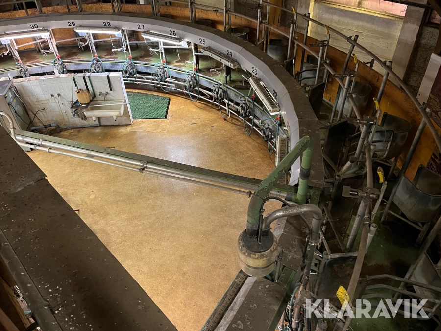 Karusell mjölkstall 32st platser