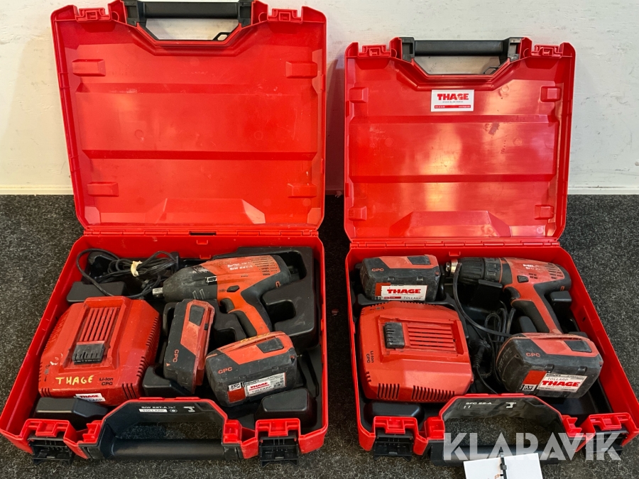 Skruvdragare, mutterdragare Hilti SFC 22-A, SIW 22T-A 1/2
